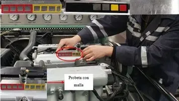 Location of Test Tube for Video Recording